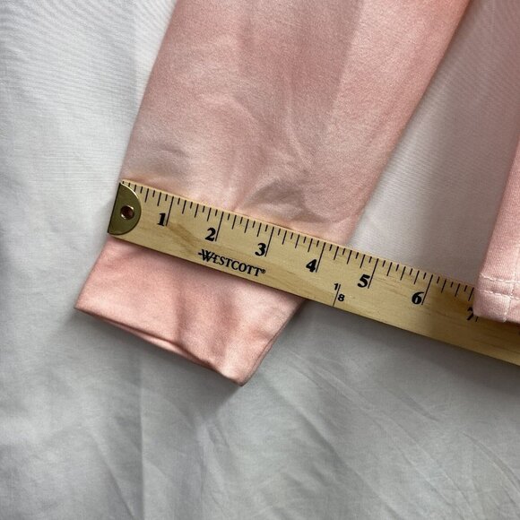 Minipeach Tie Dye Hoodie T-Shirt Women Small V-neck Long Sleeve Top - Picture 10 of 16